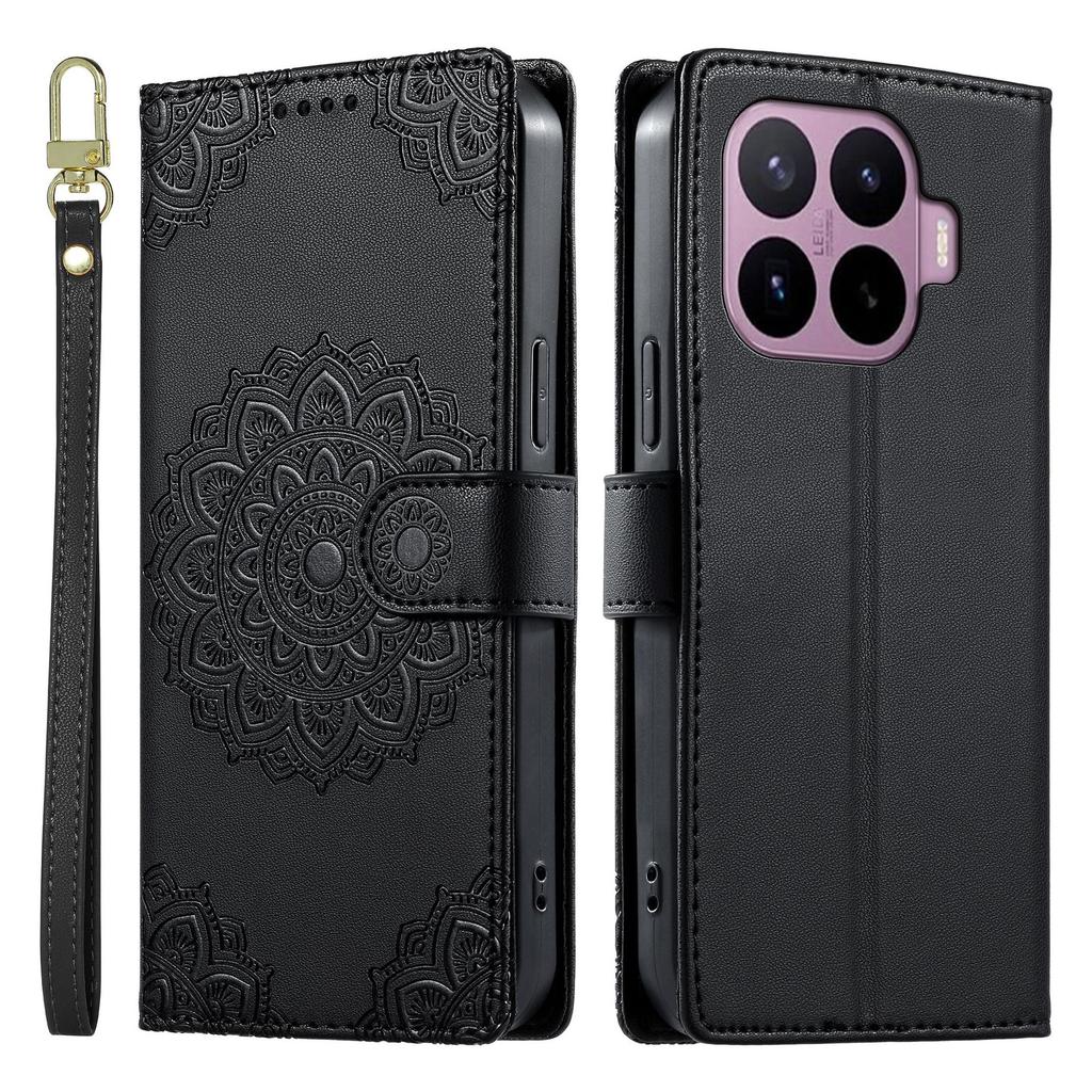 Applicable OPPO REALME C100 4G Mandala Embossed Wallet Mobile Phone Case RENO 16 PRO