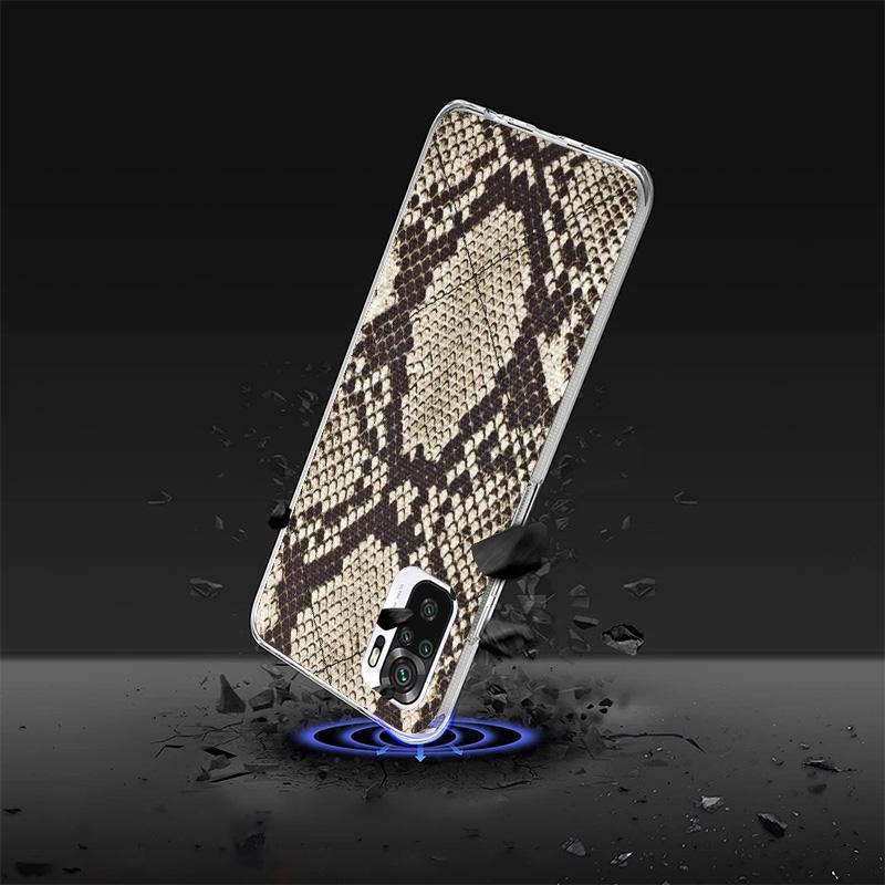 Pink Snake Skin Printing Drawing Cover Phone Case For Xiaomi Redmi Note 15 14 13 12 11 10 Pro Plus 14S 12S 11S 11T 11E 10S Soft