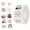 500 Pictures/roll Roll Tape Inspirational Bohemian Handbook Material Envelope Seal