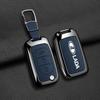 Zinc Alloy Leather Car Key Case Cover For Lada Vesta Niva Samara Kalina Largus Priora Xray Granta Protector Keychain Accessories