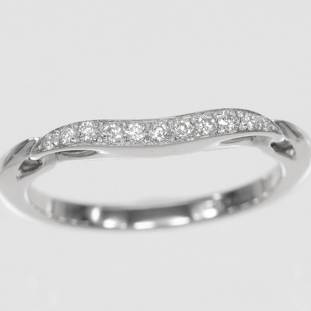 BVLGARI Incontro damore Ring Pt950Platinum/diamond #4.1(US Size) 2.85g Women Used