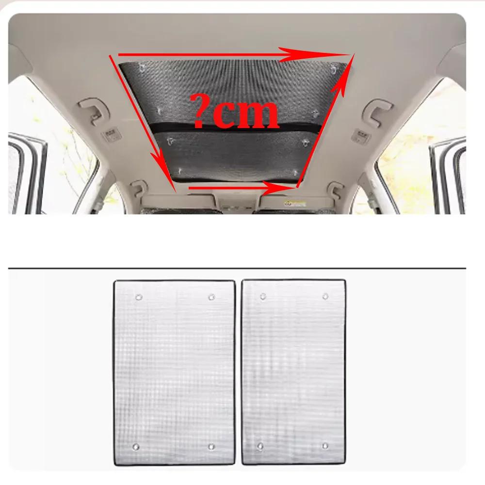 Car Magnetic Sunshade for Mercedes-Benz GLS X167 450 600 350 2020~2024 Roof Windshield Curtain Window Sunroof Cover Accessories