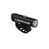 LEZYNE Front Light for Bicycles and Kick Strap CLASSIC DRIVE Scooters, Black, Compact, Mount, 700+