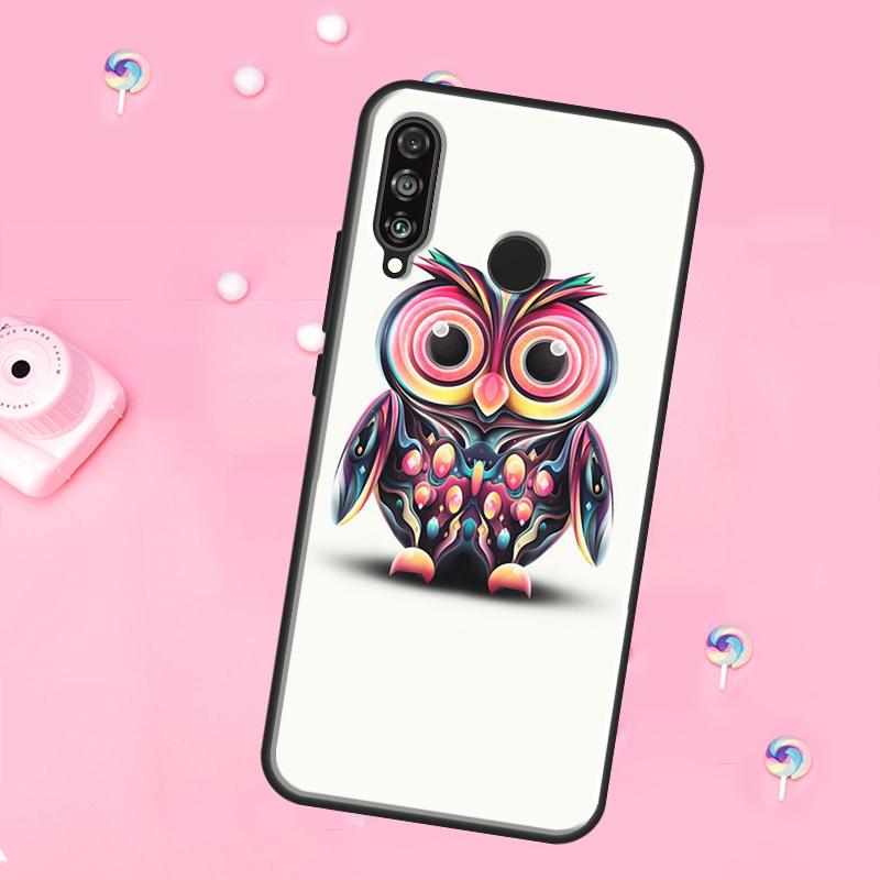 

Baby Cute Owl For Huawei Nova 12i 7i 8i 11i 12s Y73 Y70 Y90 Y60 Y72 Y61 Y91 9 10 SE P30 Pro P40 Lite Case Huawei P40 Lite 4G
