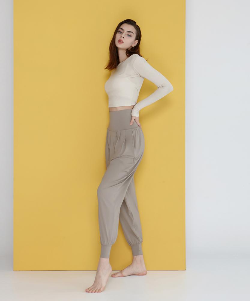 Debiweeo Valère Harem Pants Devi-B0041-Sand