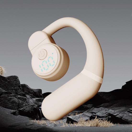 Open Ear Bone Conduction Headphones Noise Reduction Ultralight Waterproof Wireless Bluetooth-compatible