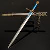 30cm Latest Carian Knight Sword Metallic Material Weapon Miniature Props Tabletop Decoration Ornaments Game Peripherals Boys Celebration Presents