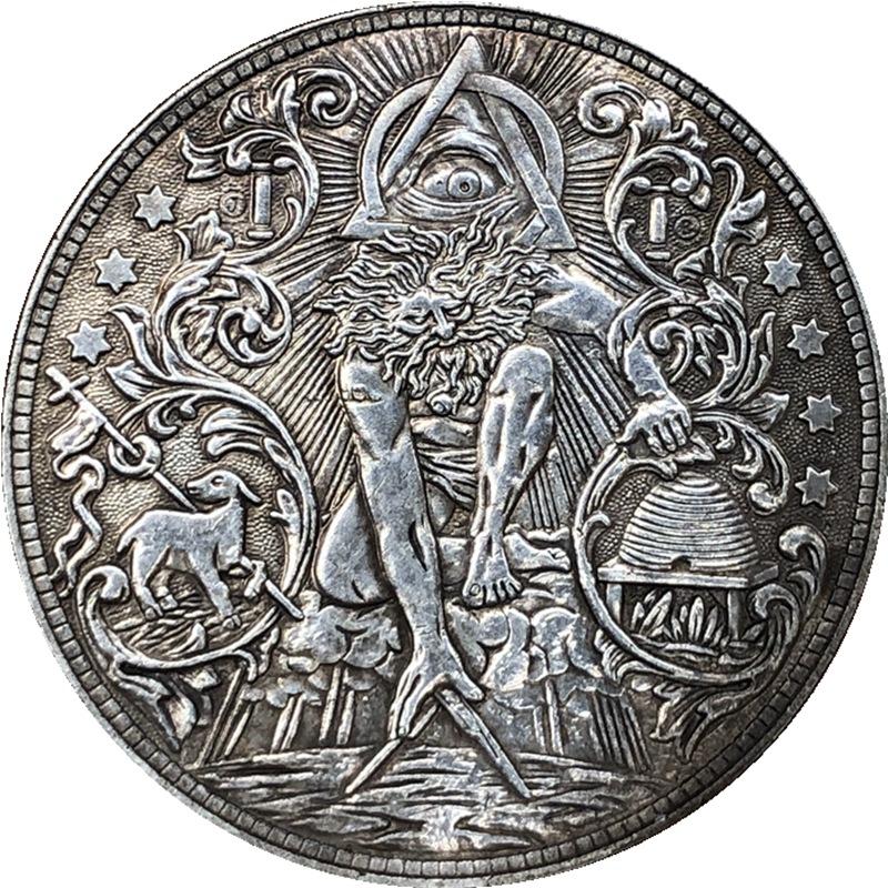 1 Wanderer Foreign Trade Commemorative Coin With A Diameter Of 38mm