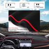 Blazeray Car Dashboard Cover Mat for Honda CR-V CRV 2017 2018 2019 2020 2021 2022 Left Hand Driving Non-Slip Dashboard Mat Pad Interior Accessories