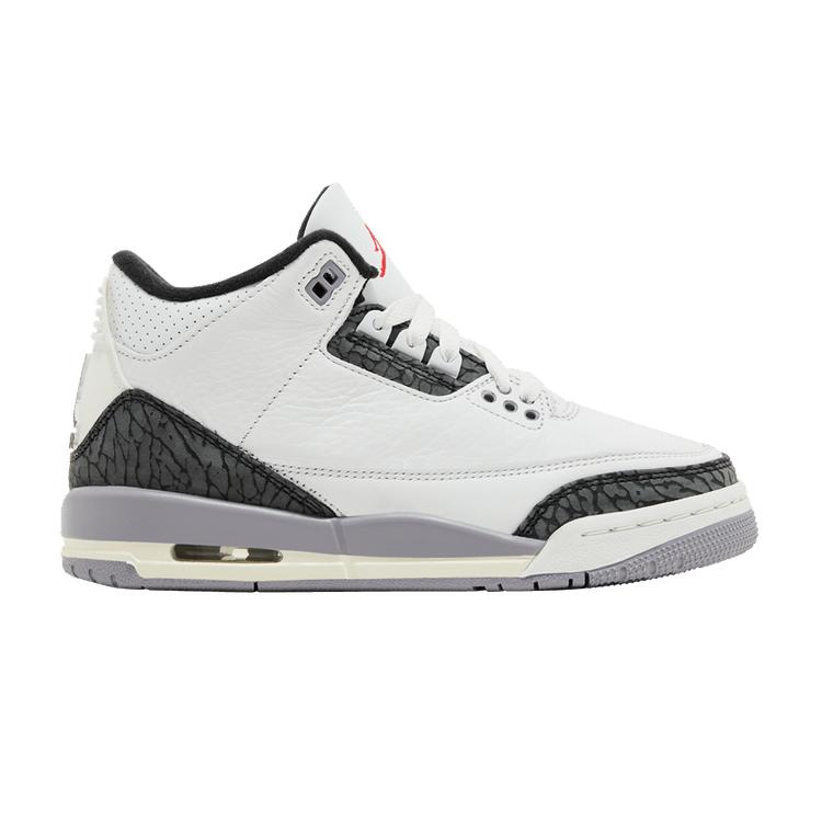 Jordan 3 Retro Цементно-серый (GS) 35.5
