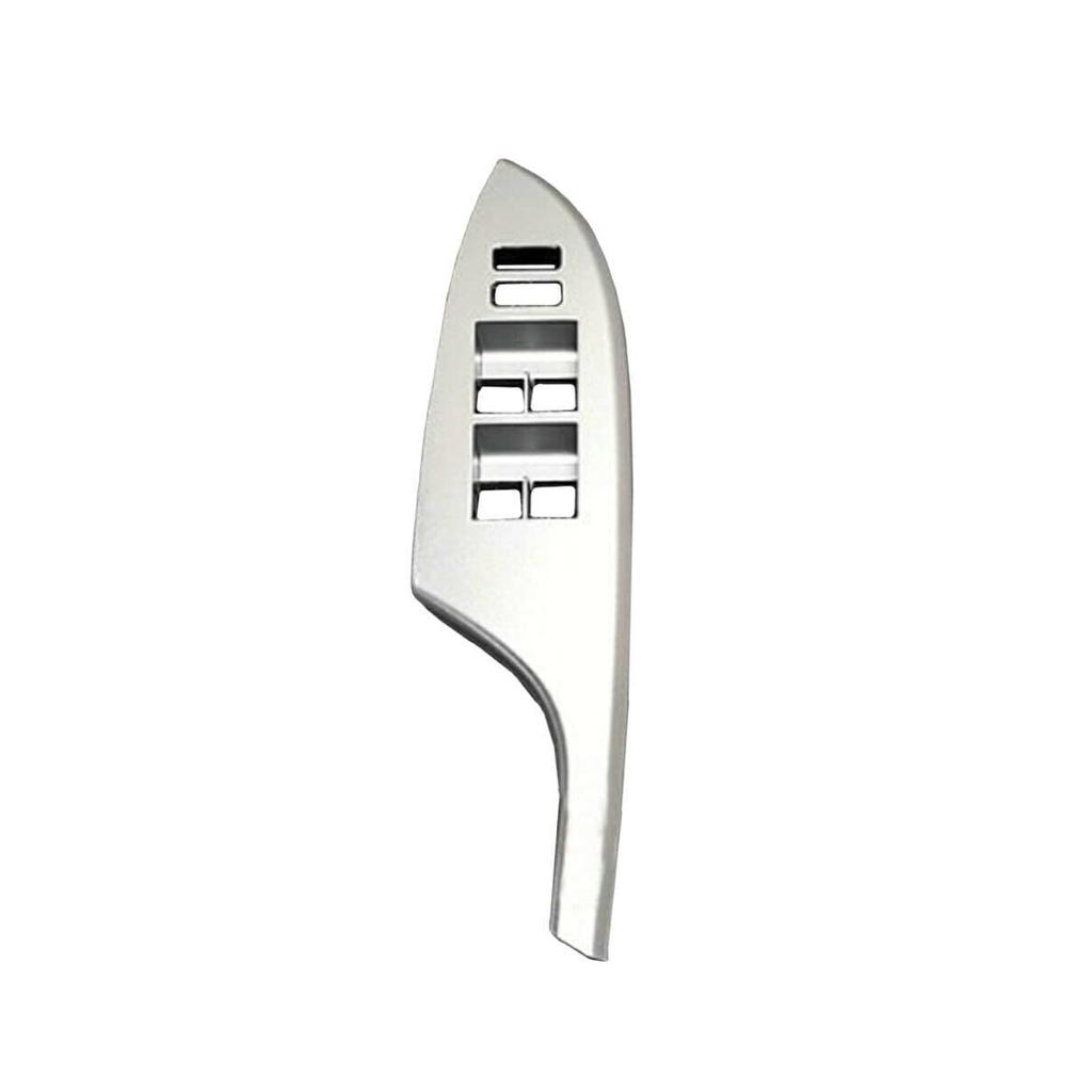 Door Window Switch Bezel Front Side for Toyota Corolla 2009 2010 2011 2012 2013 Door Armrest Panel Trim Cover Silver (Left (Driver) Side)