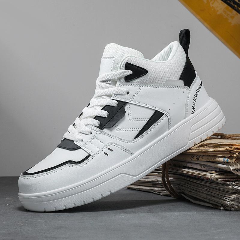 Casual sports youth board shoes autumn and winter shoes mid-top classic shoes