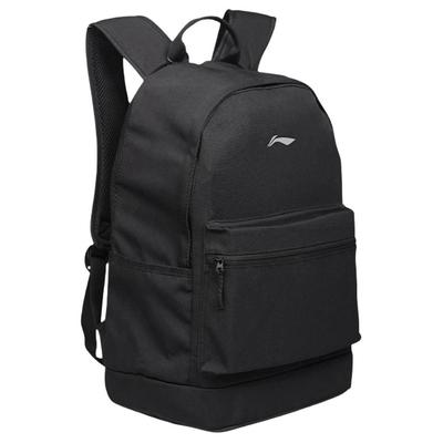 Polyester Travel Bag Backpack Unisex Black LNHSSB-1