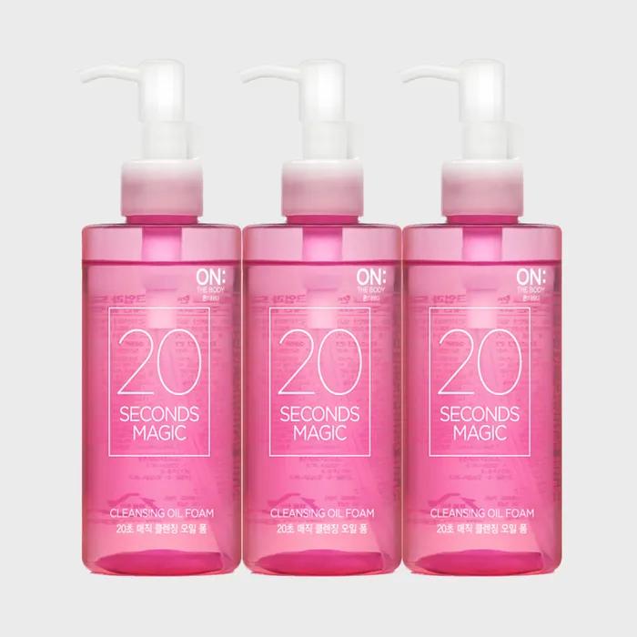 ON THE BODY _On the Body 20 Second Magic Cleansing Oil Foam 200ml X 3