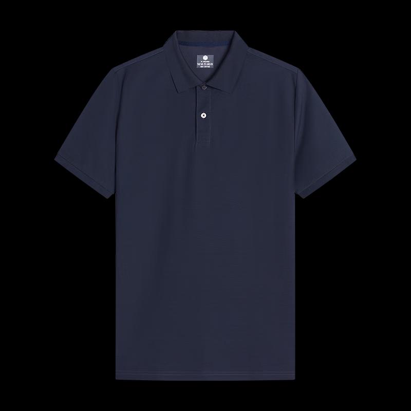 Jingdong JZ Men's Short Sleeve Silk Blend Polo Shirt