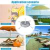 M-Modern-Parasol Umbrella Base Foldable Outdoor Patio Parasol Weight Base Folding Deck Umbrella Weight Stand Camping Part