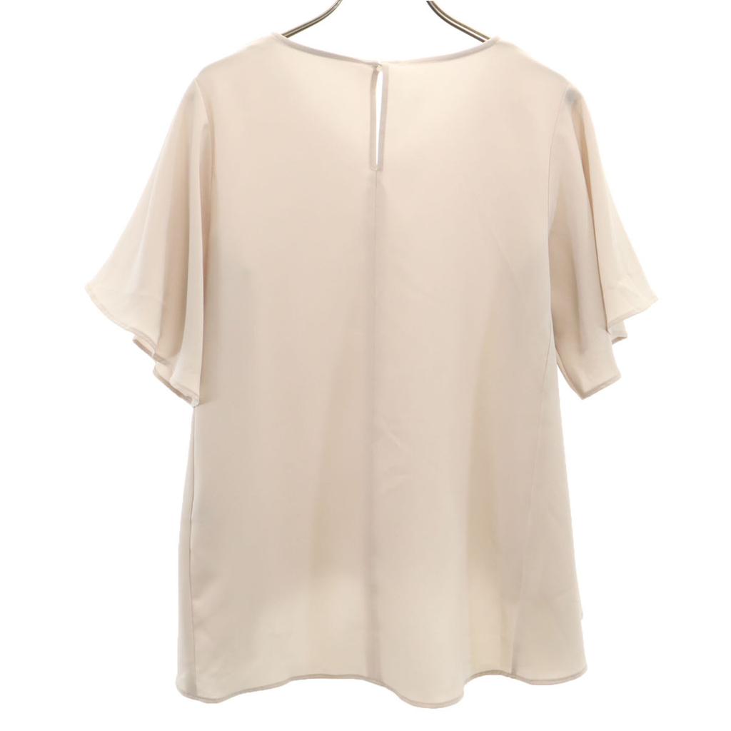 UNITED ARROWS GREEN LABEL RELAXING Short Sleeve V Neck Blouse Pullover Women Used