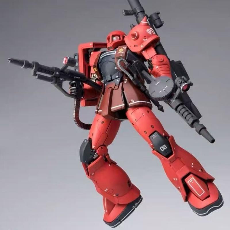 In Stock WEIMEI WM HG 1/144 Zaku I GTO MS-05 Char Aznable Assembly Model Robot Movable Kit Action Figures Toys Gifts Ornament
