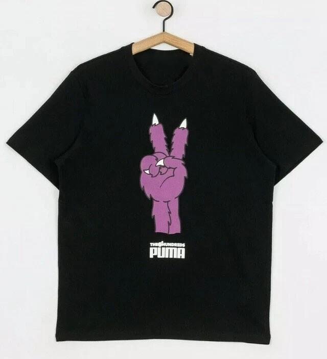 

The Hundreds Monster Hand Peace Black Organic Cotton NWT Unisex T-Shirt M
