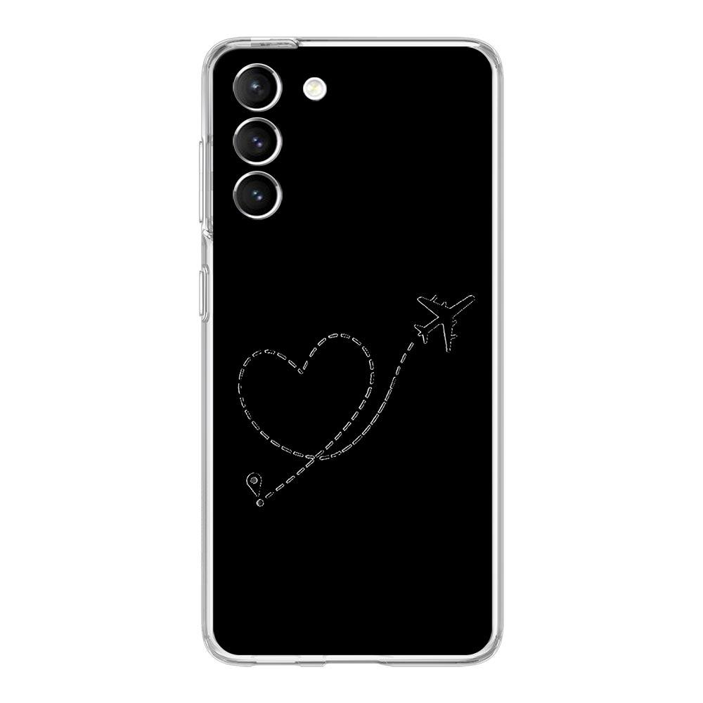 Phone Case For Samsung Galaxy S25 S24 S23 FE S22 Ultra S20 S21 5G S10 S9 Plus S10E S8 Soft Clear Cover Premium Airplane Pattern