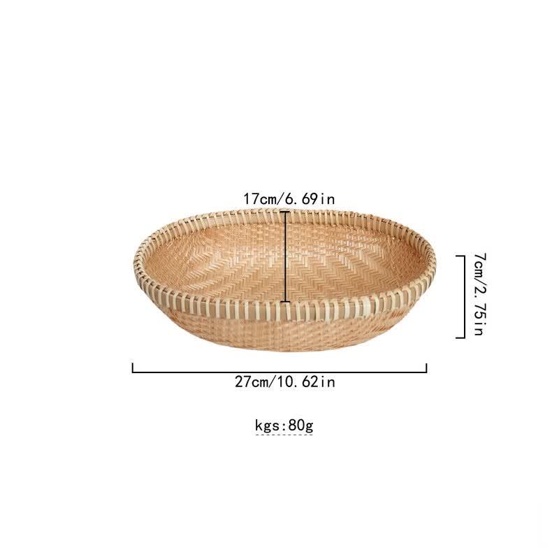 

Multipurpose Handwoven Bamboo Basket