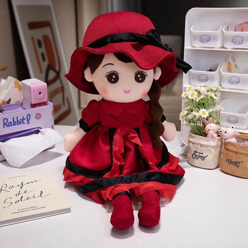 Wedding Gift Cute Princess Dress Couple Doll Wedding Press Plush Doll Doll Doll Doll