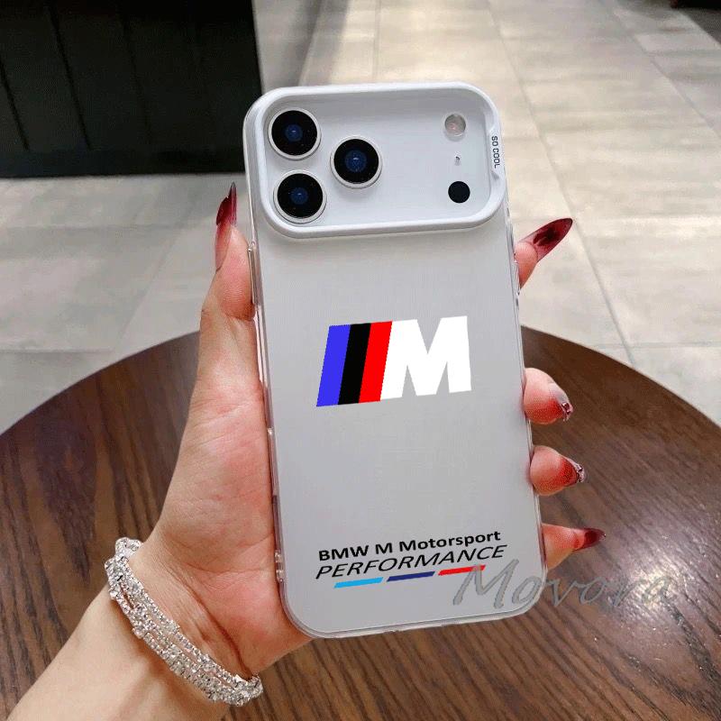 Funda de Teléfono de Moda Estilo Logo BMW M Funda para Teléfono IPhone 17 16e 16 15 14 13 12 11 Pro Max X XR XSMAX 8 7 Air Plus Cubierta Pegatinas wsgk87