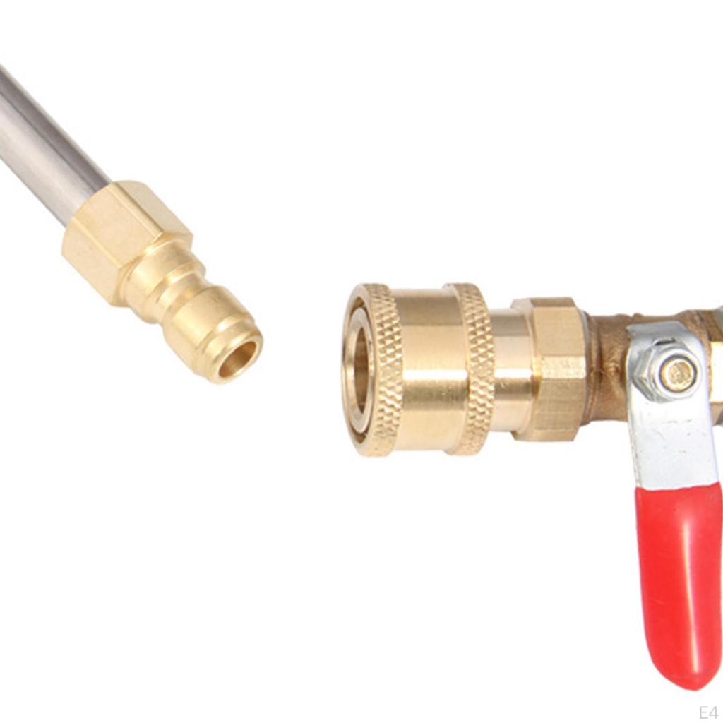 1/4 Quick Connect Washer Lance Pressure Extension Attachment Accessories