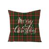 Linen Christmas Pillowcase Home Christmas Sofa Pillowcase Christmas