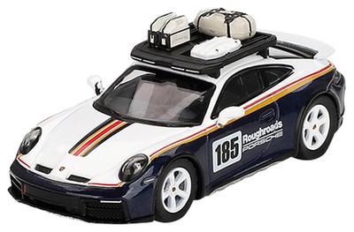 MINI GT Porsche 911 Dakar Rally Design Package Blue Metallic Finished Product 1/64 White/Gentian (Left Handle)