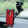 Universal Car Phone Holder 270 Rotation Suction Mount Color Windscreen GPS Car Stand Red Dashboard Navigation Cradle S0Z0