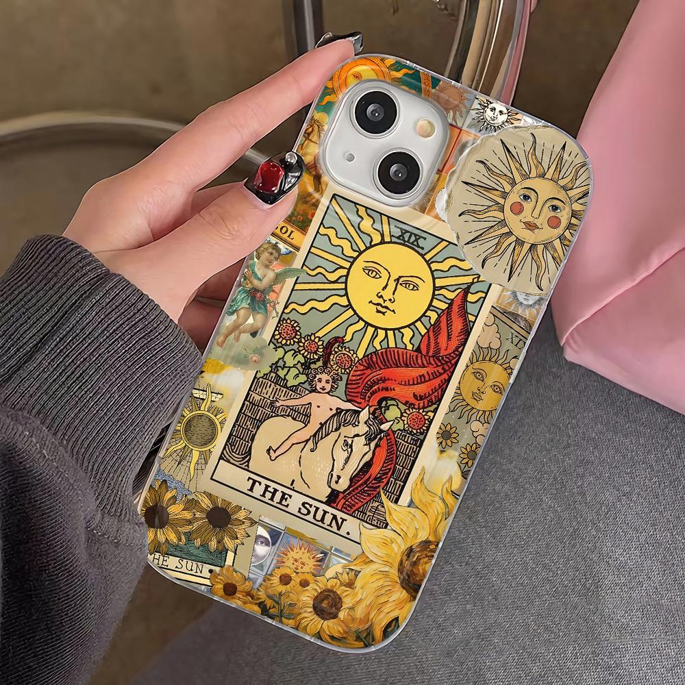 

European American Retro Graffiti Phone Case For iPhone 16 15 14 13 12 11 Pro Max X XR XS MAX 7 8 Plus Mini Fashion Cover For iPhone XR