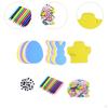 Easter Foam Stickers Set,Easter Egg Bunny Chick,Easter Basket Stuffers Ornament,DIY Arts and