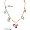 Length Adjustable Pendant Chokers Beach Wind Neck Accessories Fashion Women Necklaces  Party