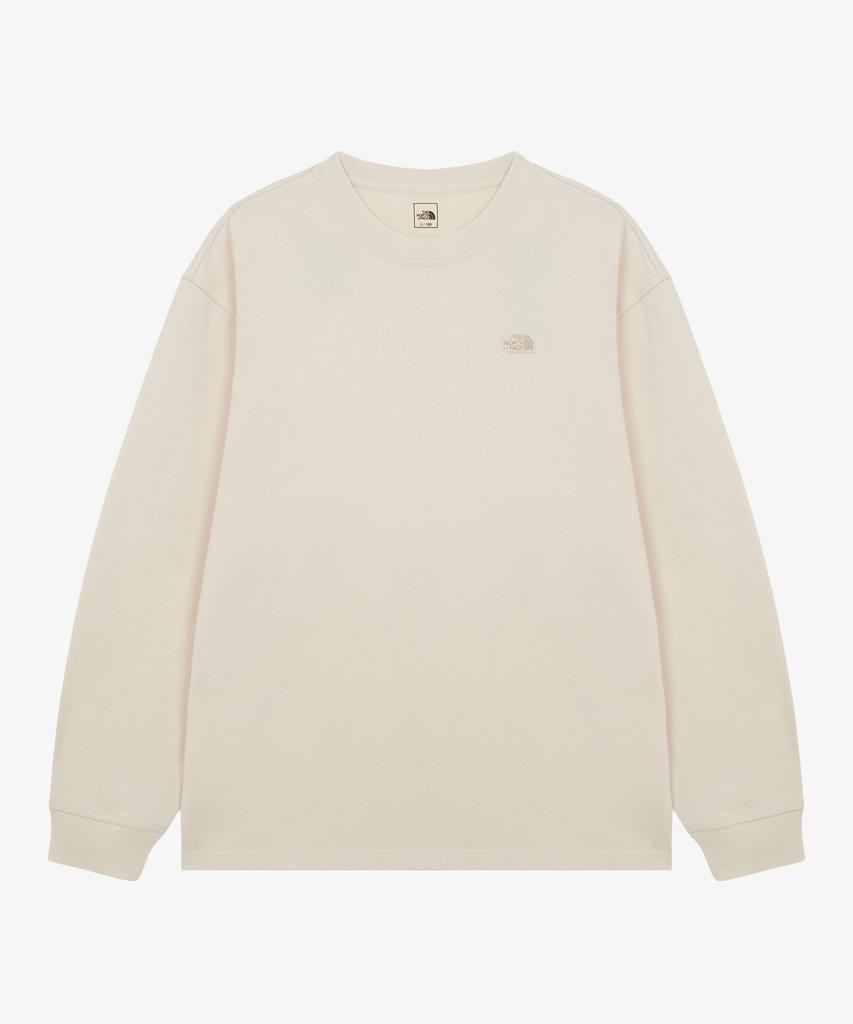 Noseupeiseu Nt7Tr55B Men'S Easyon Long Sleeve T-Shirt Cream