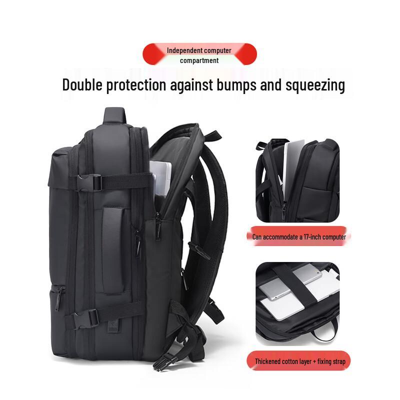 TUCANO Men's Large Capacity Business Travel Backpack