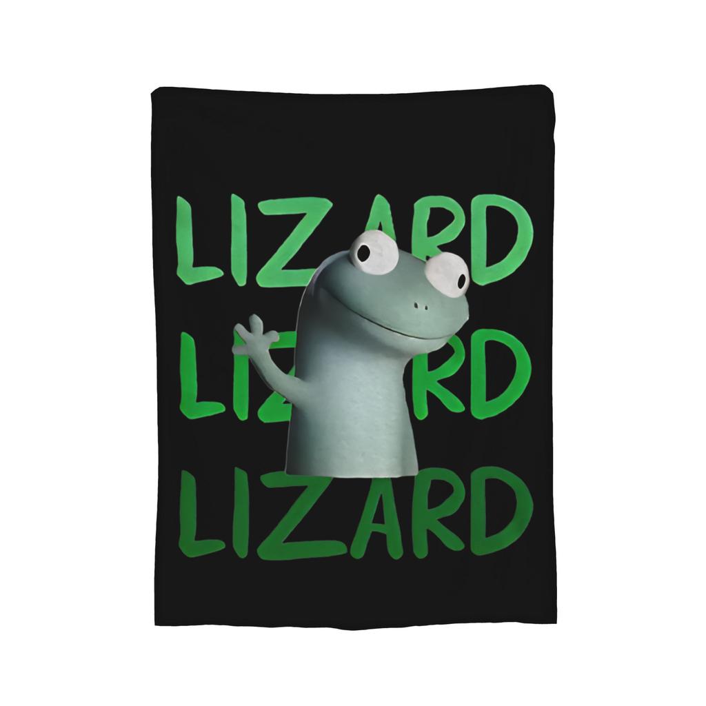 Funny Tom Lizard Lizard Lizard Meme Film Fleece blanket Hoppers Creative Throw blankets for Bed Sofa Couch Plush Thin Quilt,