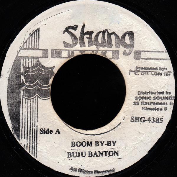 

7inch Record BUJU BANTON Boom ByBy SHG4385 1992 Jamaica Reggae Ska Dub Used