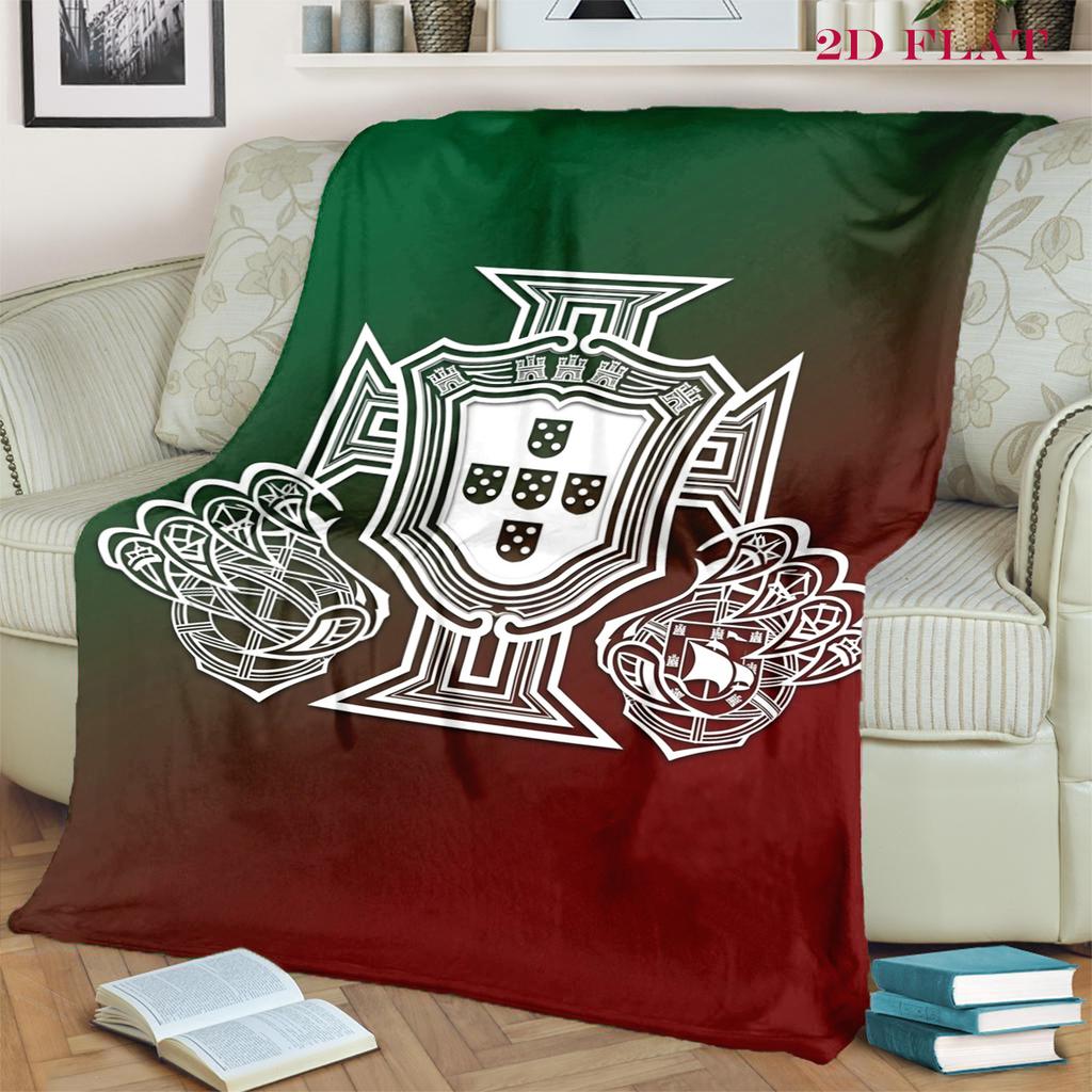 Portuguese Heritage Emblem blanket Suitable for all seasons blanket Digital printing Outdoor plush blanket bedroom