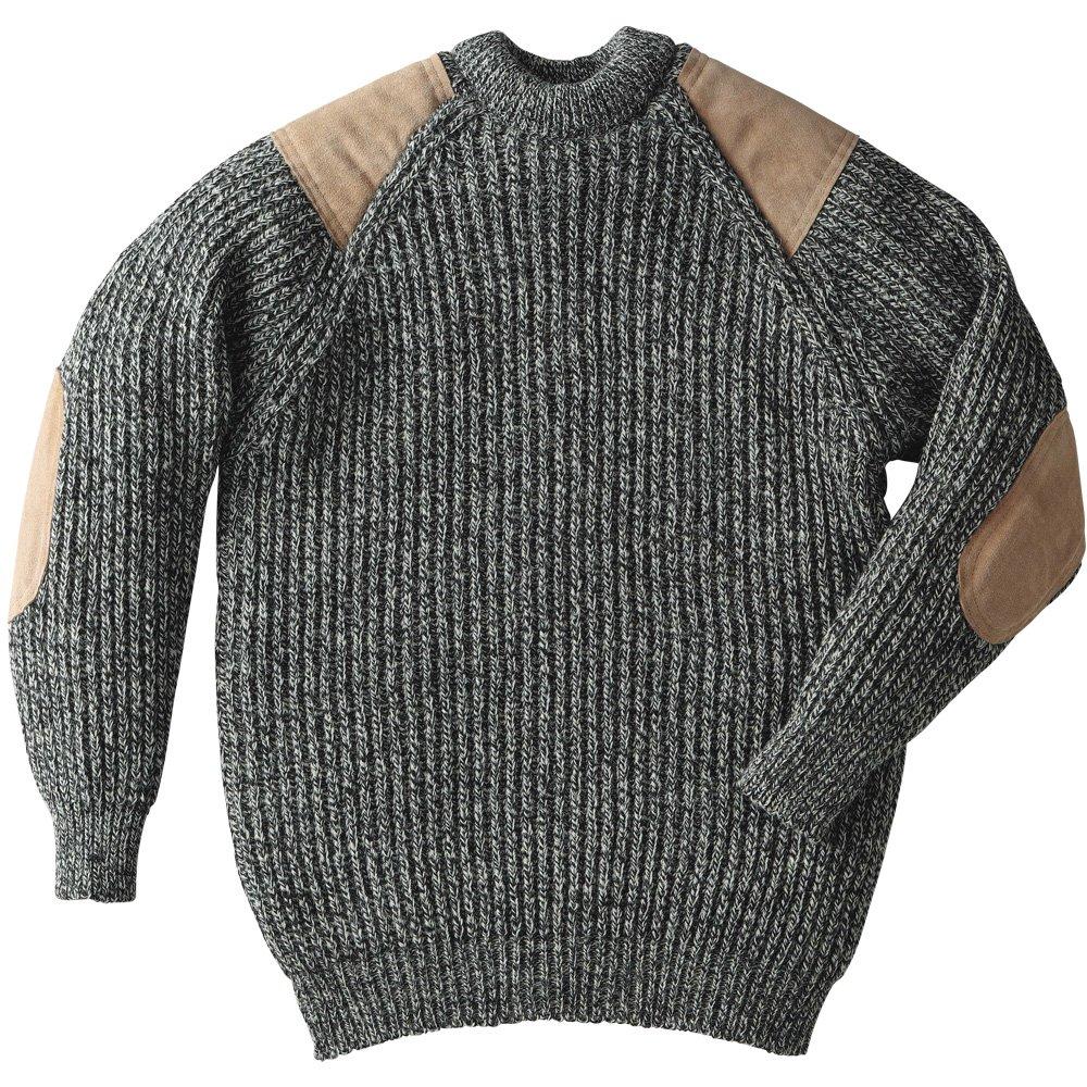 

Свитер Highland 2000 Park Ranger, вязаный, Англия, мужской (Маленький, Черно-белый)