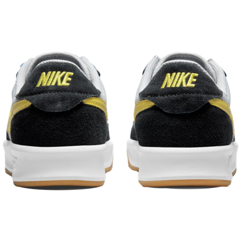 Nike Sb Adversary Premium Wolf Grey Yellow Strike Skateboard Shoes CW7456-004
