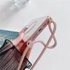 Plating Clear Magnetic For Magsafe Wireless Charging Cases For iPhone 17 Air 16 15 14 13 12 11 Pro Max Plus Crossbody Lanyard Necklace Cover