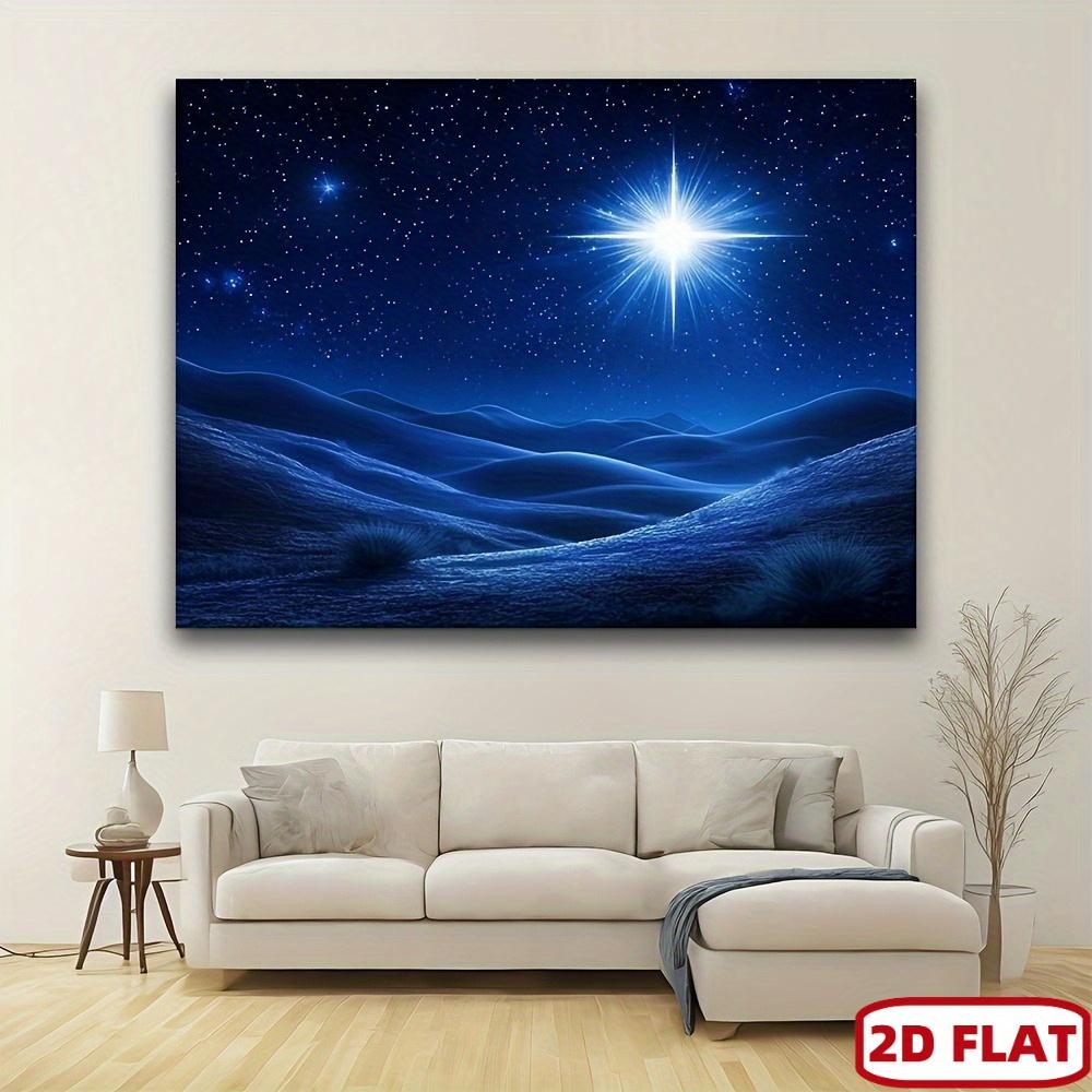 2D Plane 1 Piece of Starry Sky and Birth Background Used for Taking Photos Festival Decoration and General Celebrations
