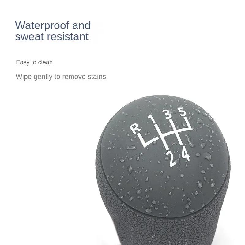Car Manual Auto Silicone Gear Shift Knob Cover Non Slip Lever Shifter Knobs Case Protector Bump Stick Jarket for VW Golf Jetta