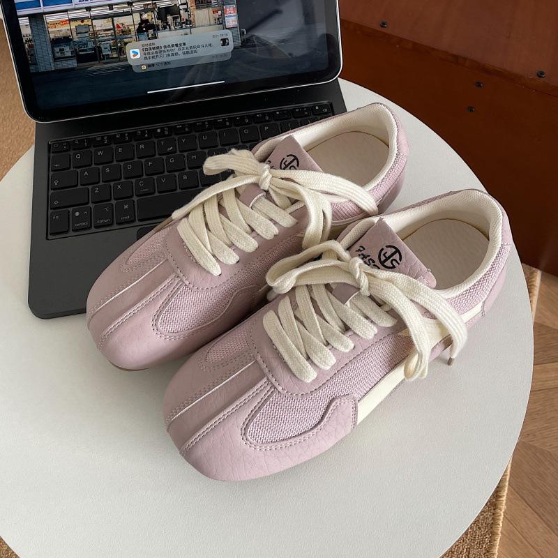 Jinmi Casual Shoes Women's 2025 Spring and Autumn New Retro Versatile Student Lightweight Forrest Gump Shoes Comfortable Flat Baseplate Shoes