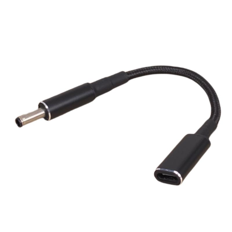 65W Type C Laptop Power Adapter Connector Plug USB Type C to Universal Laptop Charger Jack Charging Cable Cord for Notebooks