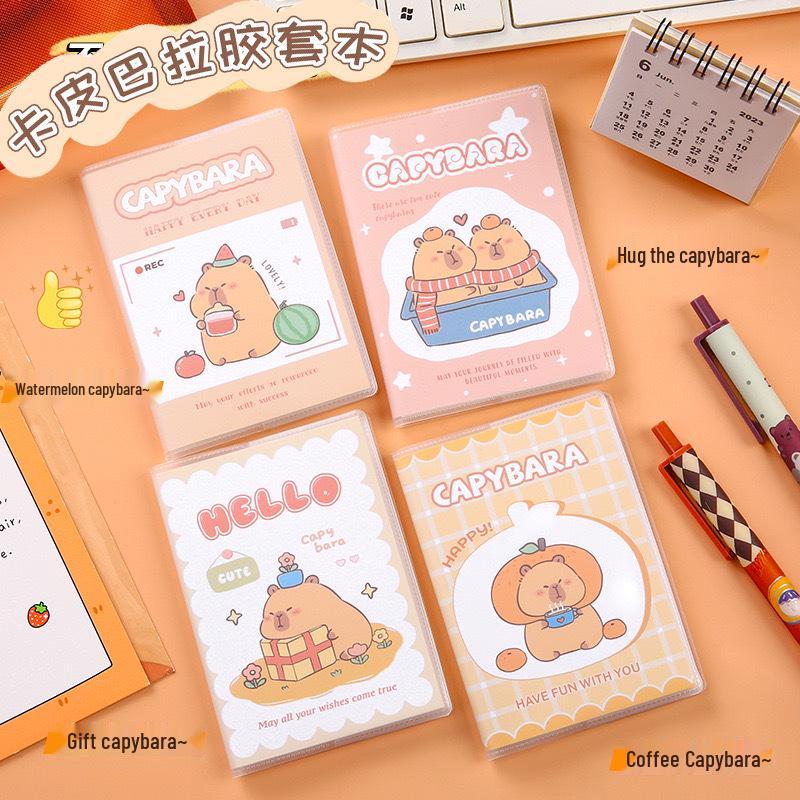 Capybara Schreibwaren Geschenkset: Überraschungsbox für Kinder - Schulbedarf-Packung