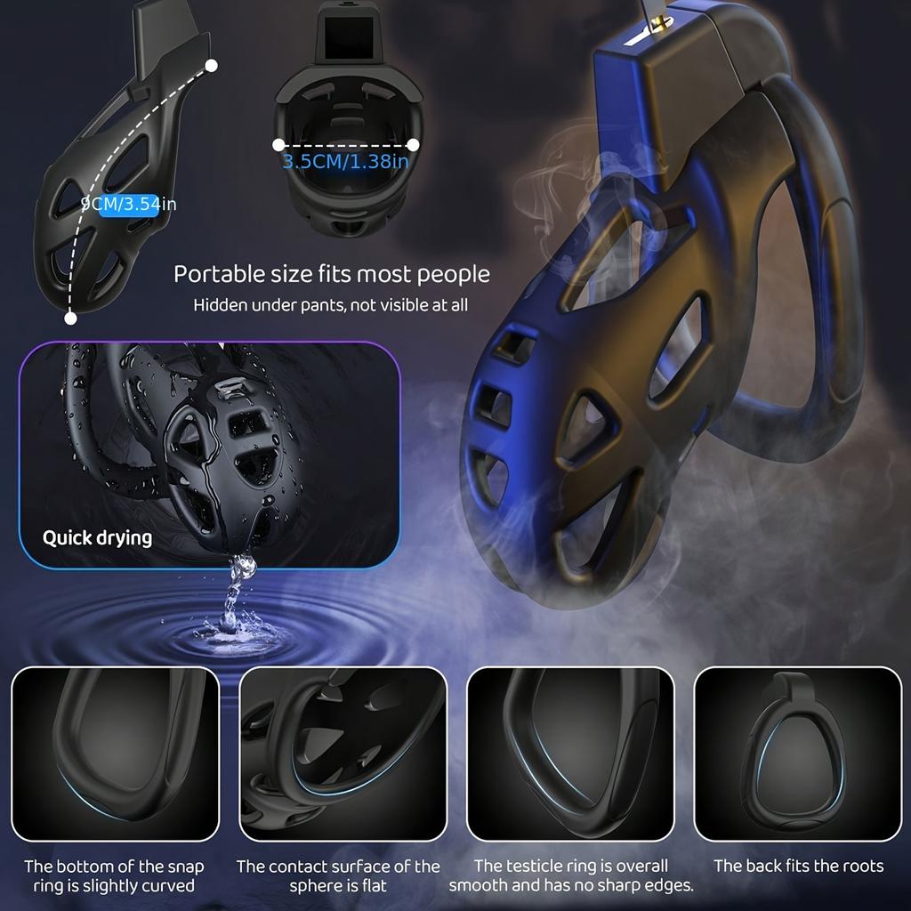 Sex Toys for Men Adult Waist Belt Male Chastity Cock Cage Penis Sleeve Cockrings Erotic Urethral Lock BDSM Bondage