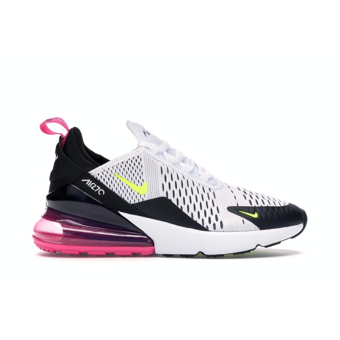 

Кроссовки Nike Air Max 270 GS White Fuchsia Black-Laser-Fuchsia-Volt 943345-102