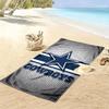 Cowboys logo. Print Beach Towel Soft Portable Quick?dry Towel For Pool Summer Vacation Outdoor Spor
